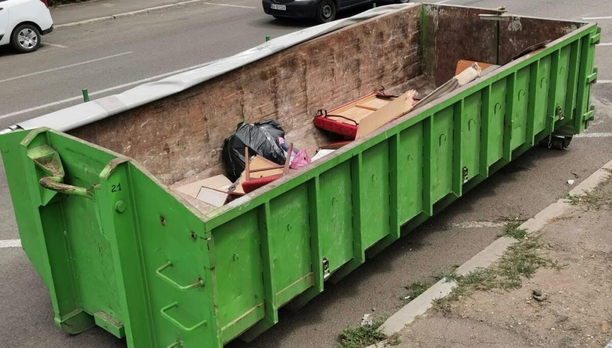 Amplasare bene pentru deseuri voluminoase